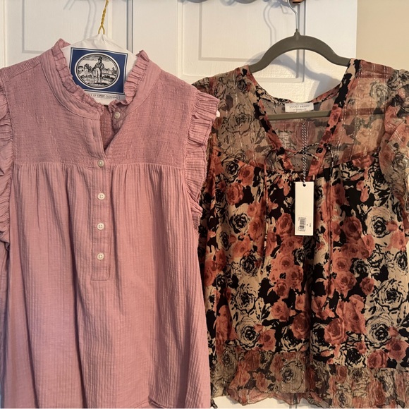 J. Crew Tops - Two for One Medium Bundle.  J Crew 100% Cotton and NWT Lucky Brand!